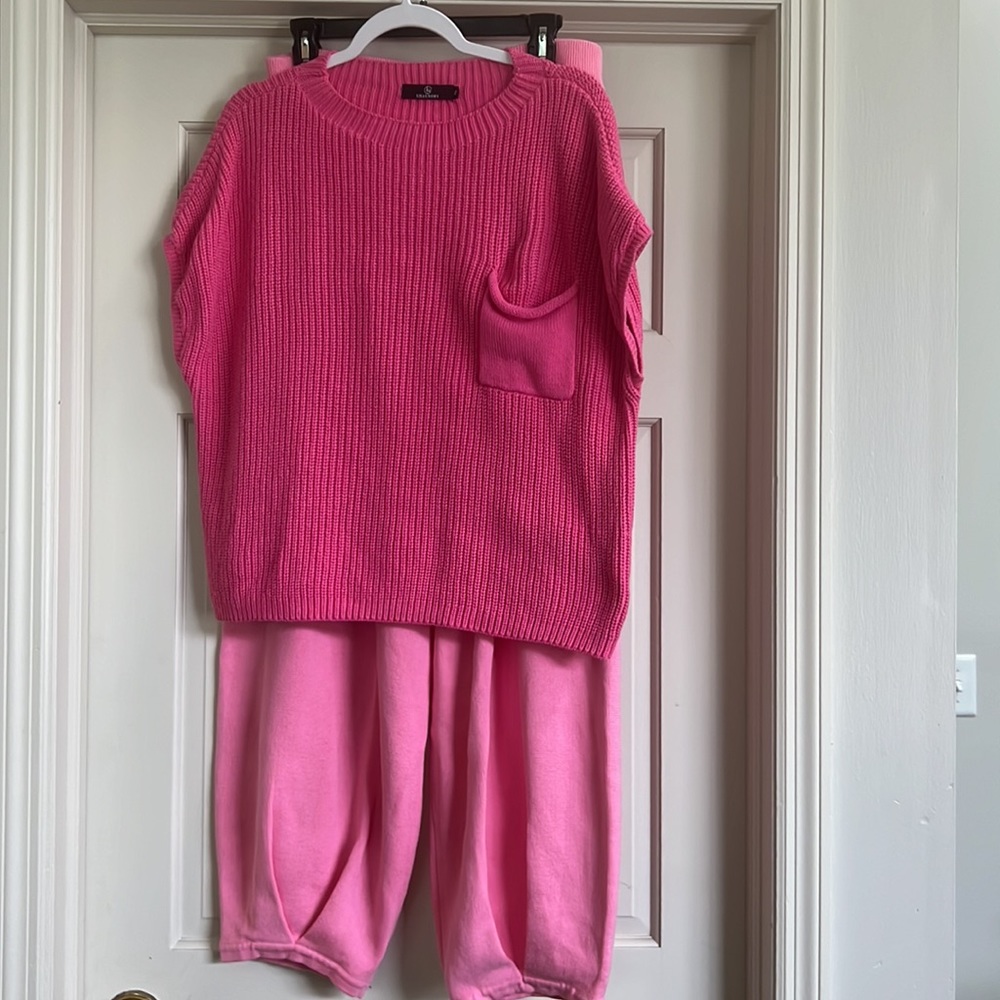 Lillosory sweater outfit -Pink -XL